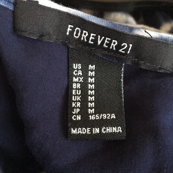 Forever 21 Ruffle Mini Dress w/ Criss Cross Straps - Picture 4 of 4